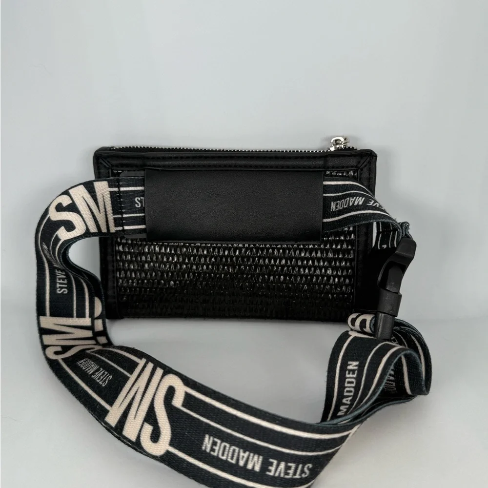 Steve Madden Black Crossbody Bag, Black - Picture 2 of 10